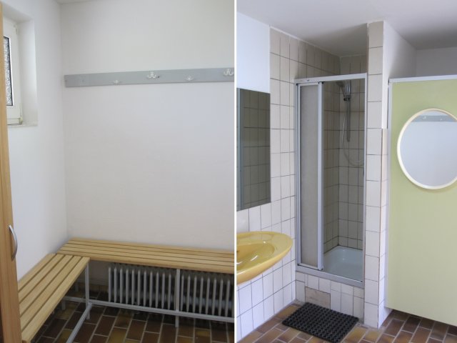 Projekt Fußballerkabinen