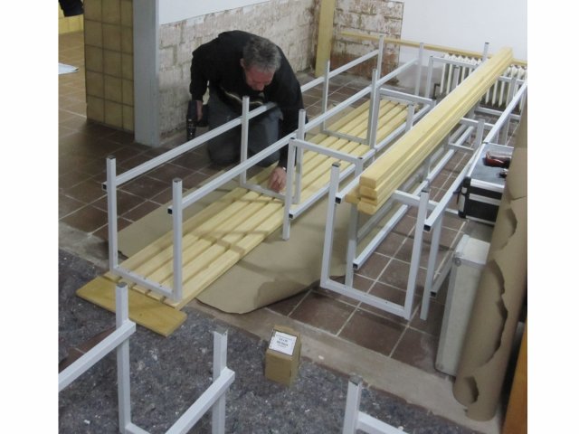 Projekt Fußballerkabinen