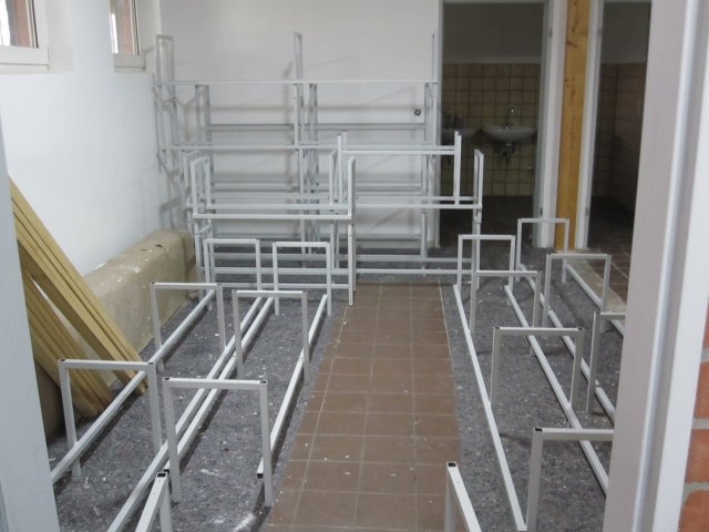 Projekt Fußballerkabinen