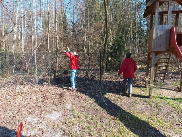 Arbeitseinsatz am 22.03.25