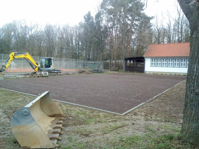 2022 Pétanqueplatzneubau