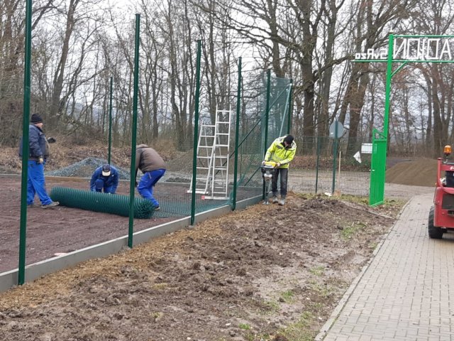 2022 Tennisplatzneubau