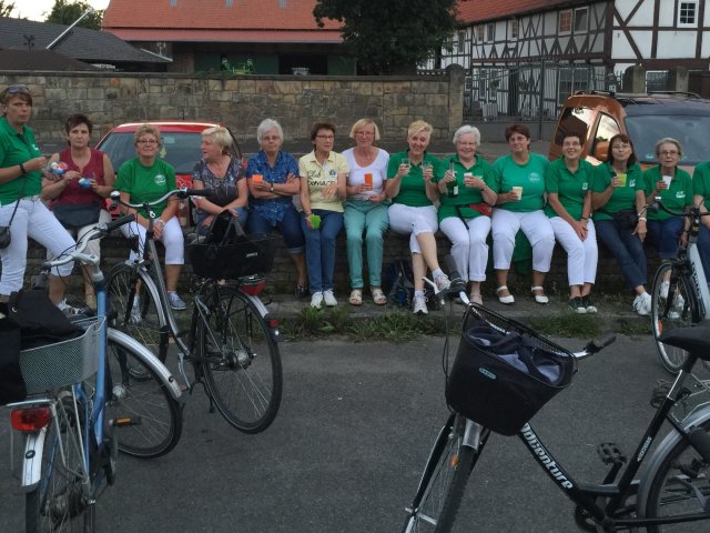 Radtour der Gymnastikgrppe