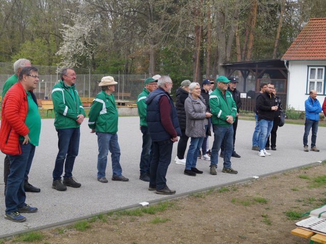 2022 Einweihung der Tennis- und Pétanqueanlage