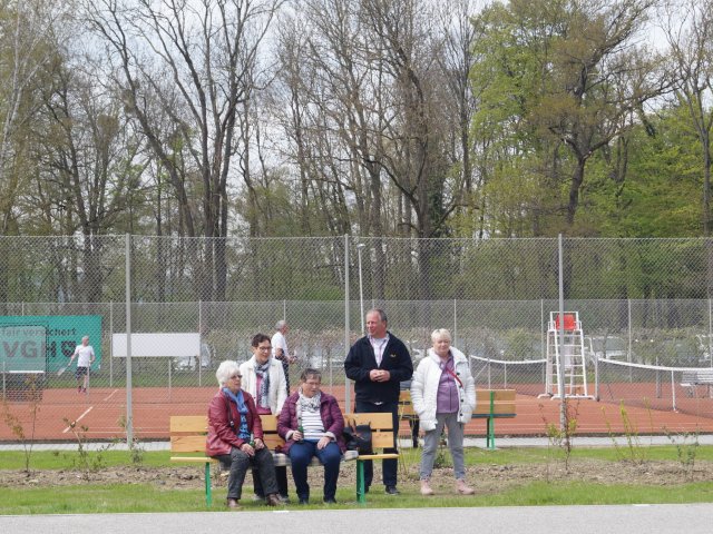 2022 Einweihung der Tennis- und Pétanqueanlage