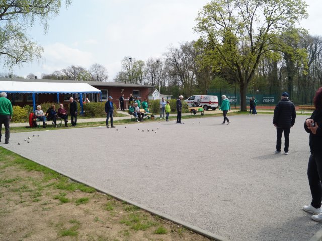 2022 Einweihung der Tennis- und Pétanqueanlage