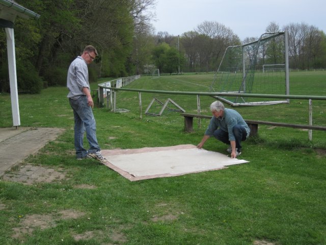 Arbeitseinsatz am 25.04.