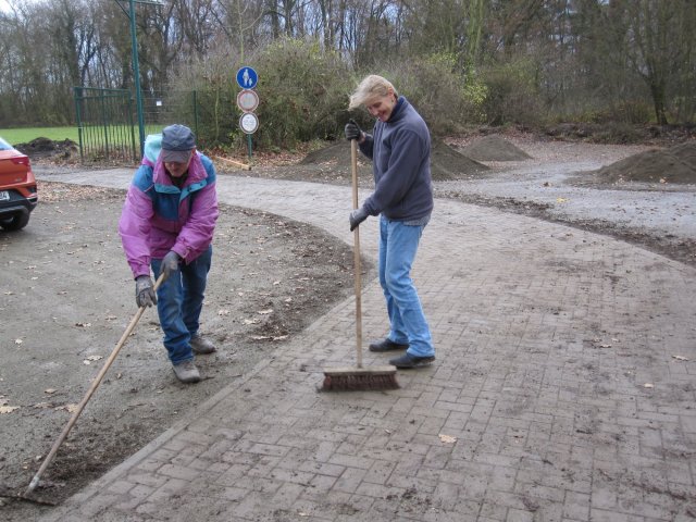 Arbeitseinsatz am 07.12.