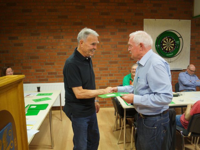 Die goldene Ehrennadel für 35-jährige Mitgliedschaft erhielten: