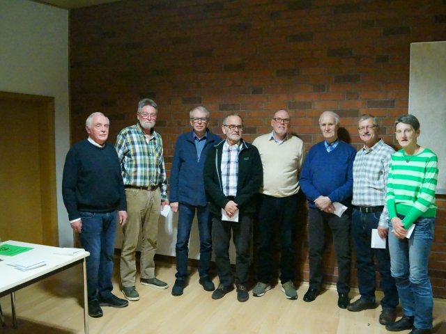 Für ehrenamtliche Tätigkeit wurden ausgezeichnet: