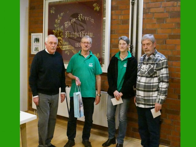 Für ehrenamtliche Tätigkeiten bedankte sich Dirk Blume bei: