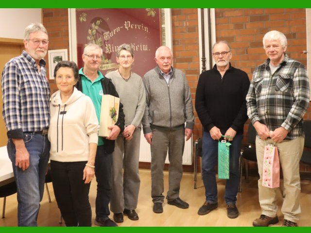 Für ehrenamtliche Tätigkeiten bedankte sich Dirk Blume bei 